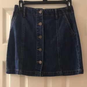 Forever 21 Premium Denim Skirt